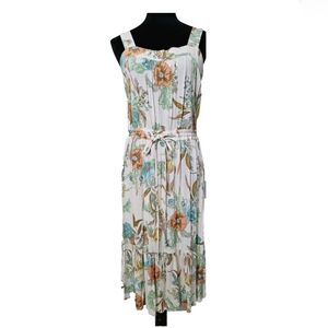 Floral Print Sleeveless Dress-NWOT-Size Medium
